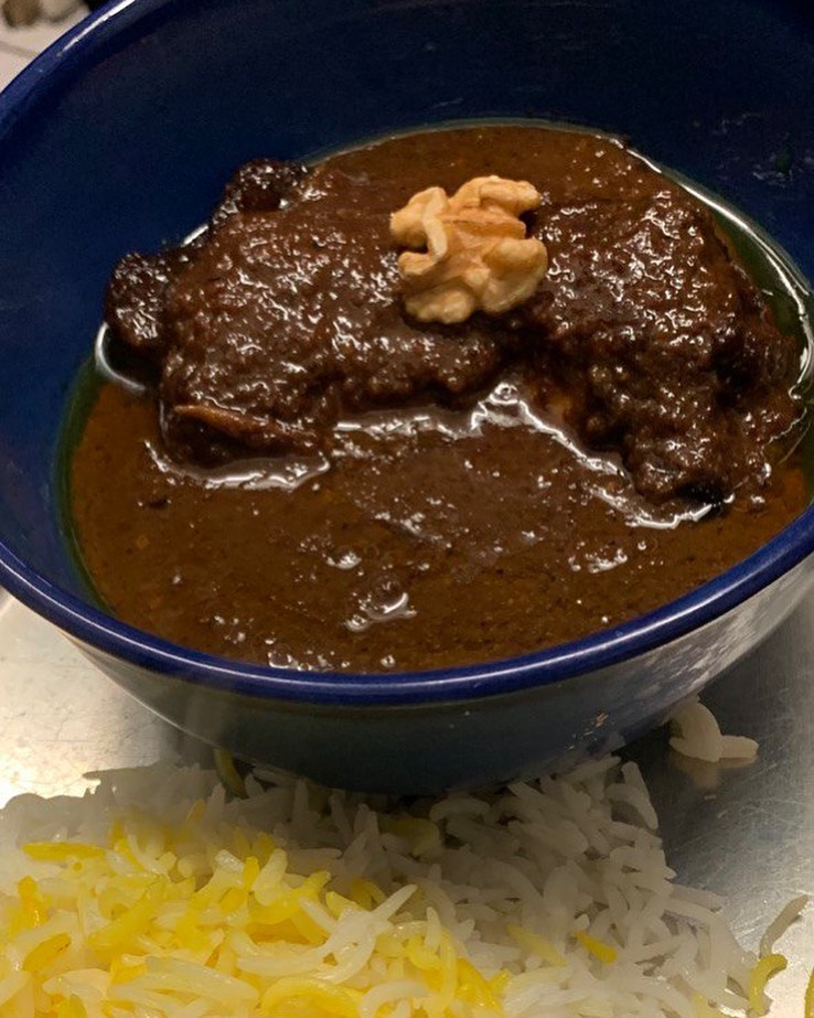 Fesenjoon ragout noix grenade